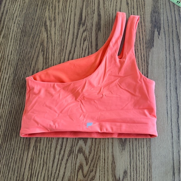 Fabletics Asymmetrical Double Strap Midi Bra Size XXS NWOT - Picture 4 of 7